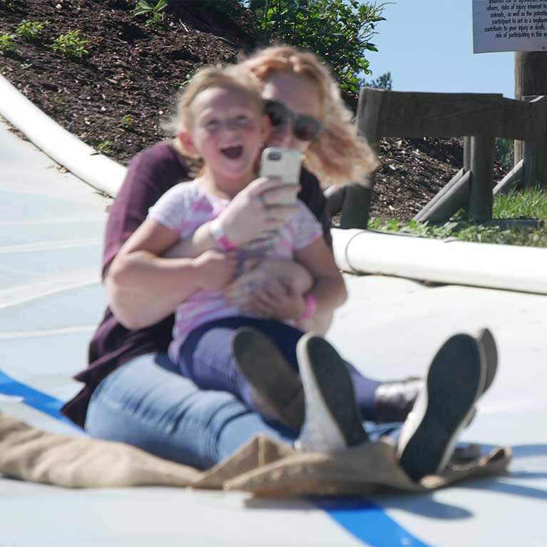 Take a ride down our GIANT Yee Haw Slide and tons of other fun activities at Seward Farms.